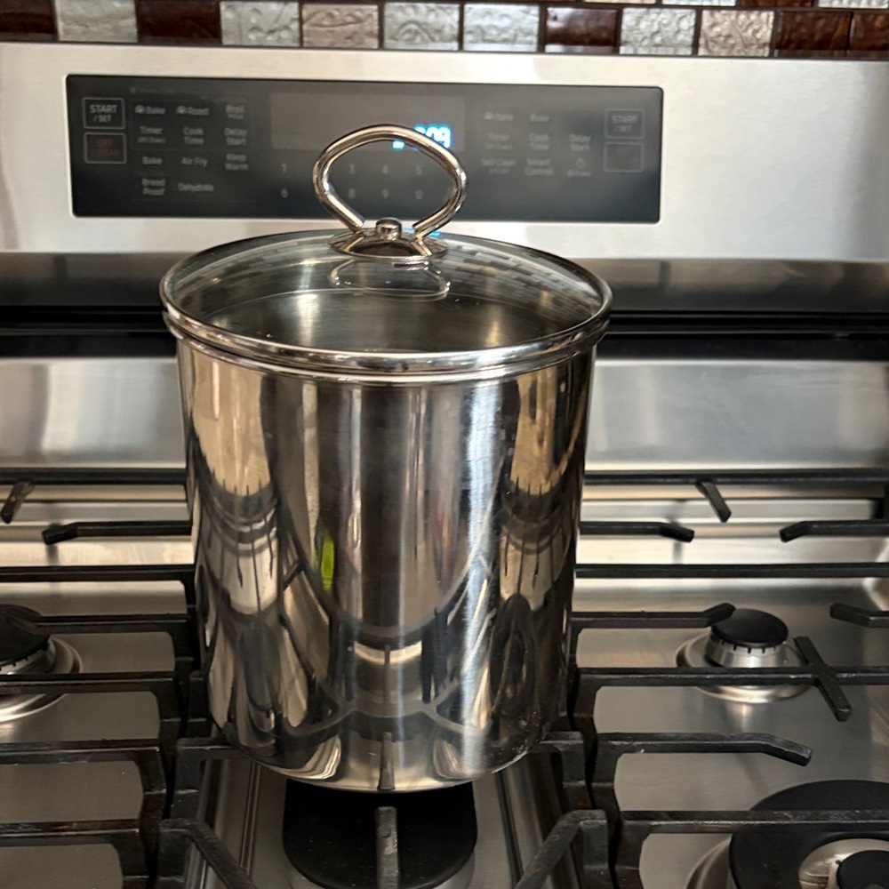 Williams Sonoma stainless steel canister